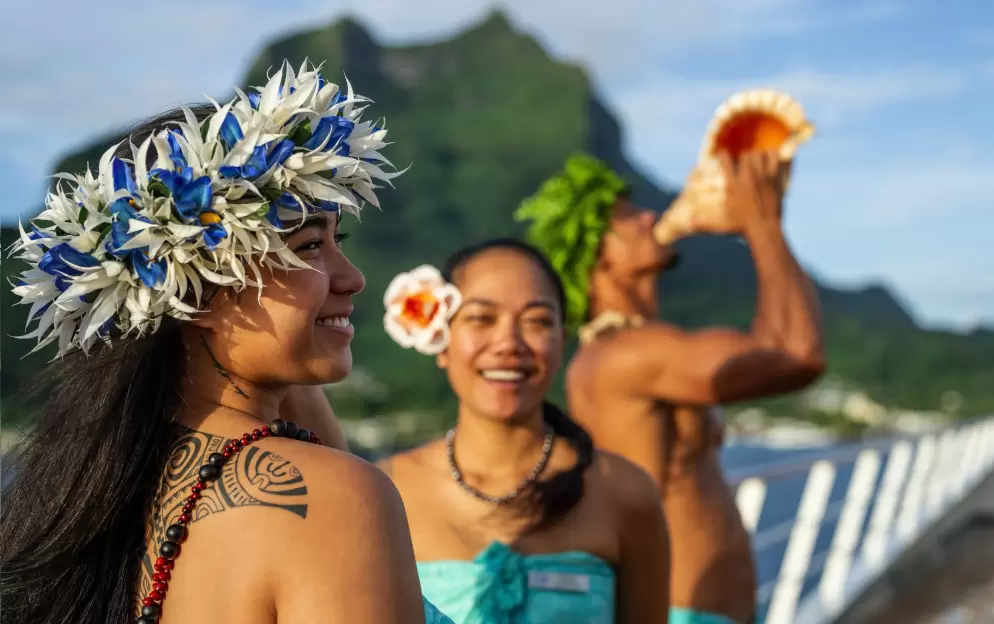 Paul Gauguin Cruises MS Paul Gauguin Crew Entertainment 1 ©Paul Gauguin Cruises.jpg